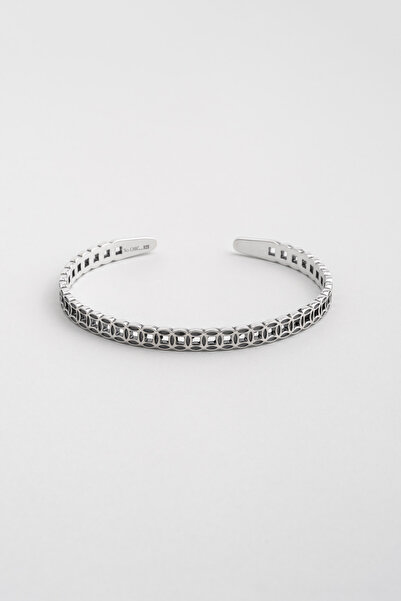 So CHIC... Koruyucu Gümüş Erkek Kelepçe Bileklik