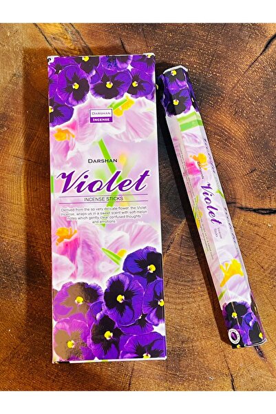 OrdoVeni Menekşe Kokulu 1 Kutu Çubuk Tütsü 20 Adet & Oda Kokusu