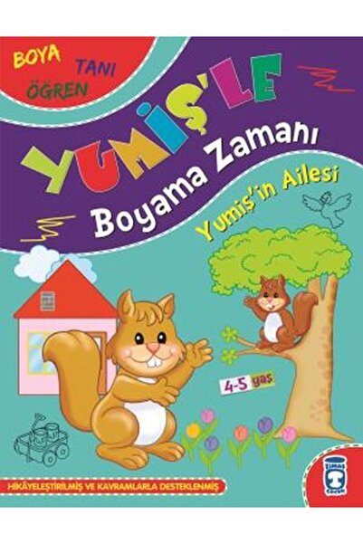Timaş Çocuk Yumişin Ailesi - Yumişle Boyama Zamanı