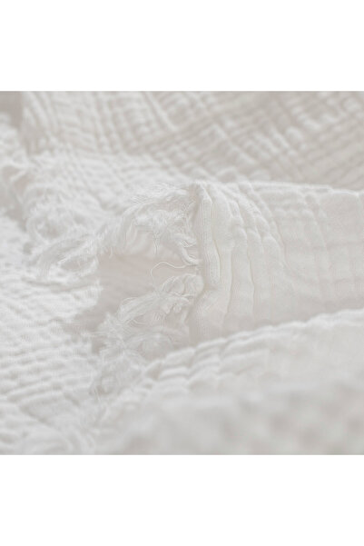 Chakra Marfa Pique Single 160x220 cm White