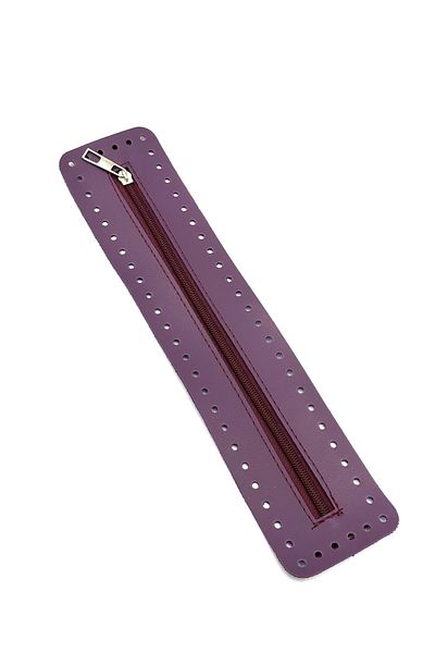 Lady Moss Purple Sewable Zipper