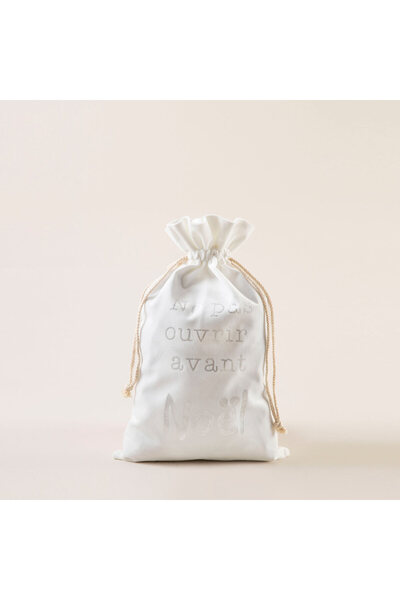 Chakra Maro Yılbaşı Dekoratif Kese S Beyaz/gümüş