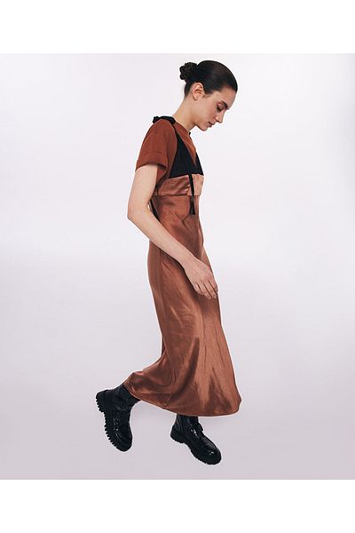 Twist Kleid im doppelten Look