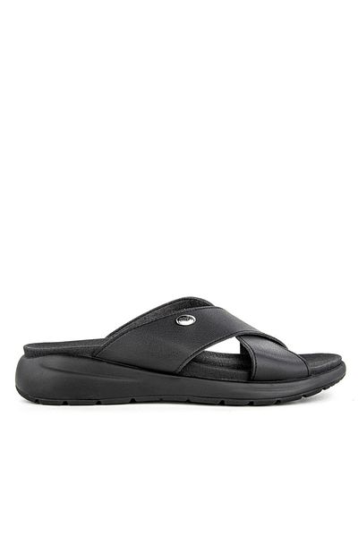 Muya Loulou Black Anatomical Daily Slippers - Banded Women