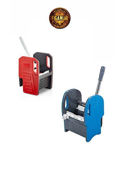 figanlar ambalaj 1.sınıf 2 adet Çift Kovalı Temizlik Arabası Seti Yedek plast...