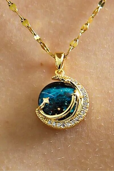 NKIE JEWELS سنغافورة الذهب الكوكب Vip اللون الزركون حجر الأزرق لا تتلاشى 3044...