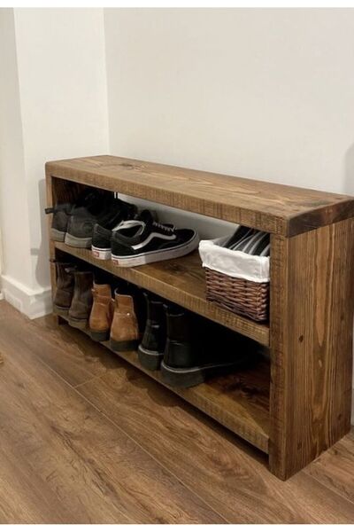 retron atölye woodworks Ahşap Ayakkabılık