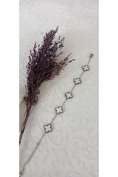 LİLLY AND MOLLY JEWELERY Steel Bracelet with Row