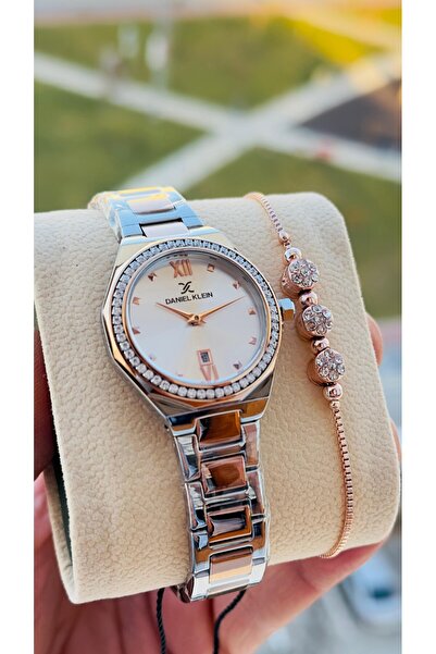 Daniel Klein Orijinal Kadın Kol Saati Geçirmez Hediye Bileklik DK.1.13601