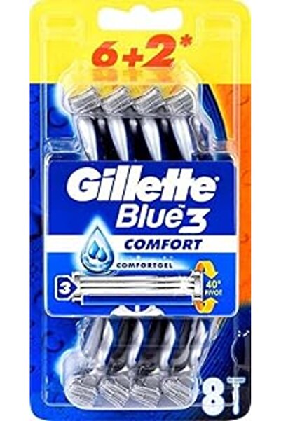 Store Gillette Blue 3 Razor Blades 8 Pcs