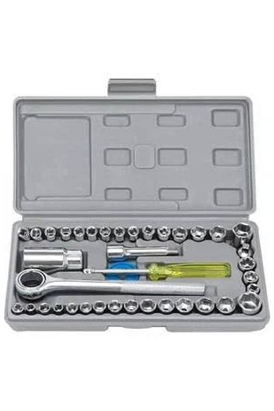 TAN EXPRESS 40 Piece Boxed Ratchet Socket Set