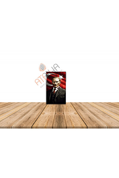 Atalya Reklam ve Tasarım METAL POSTER TABLO ATATÜRK 2  (PREMİUM UV )
