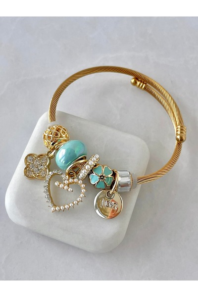 Wanderlust سوار سحري من الفضة والذهب |   تصميمات أنيقة وأنيقة قطعة واحدة