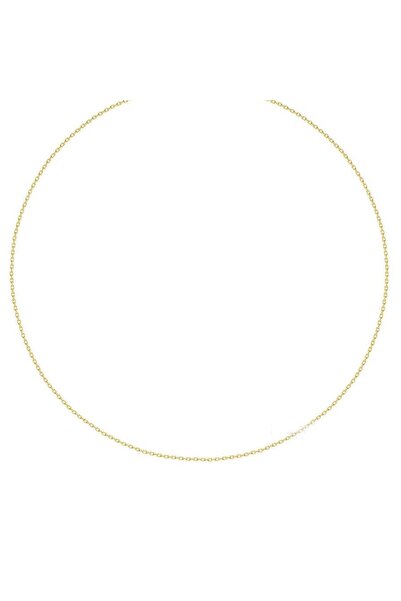 Nusret Takı 925 Ayar Gümüş 30luk Forse Gümüş Zincir, 50 cm