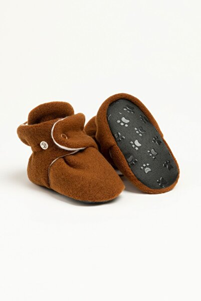 BabyZilla Kaydırmaz Taban, Terletmeyen Pamuk Astarlı, Ayarlanabilir Çıtçıtlı, Ev Patiği, Bebek Pandufu