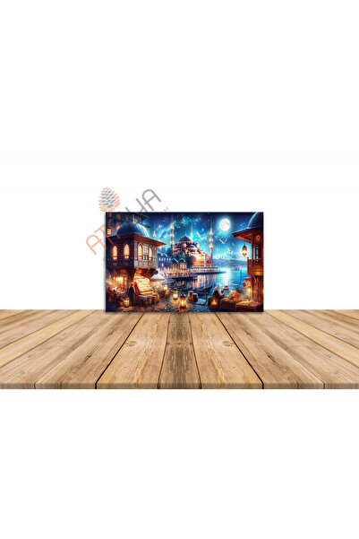 Atalya Reklam ve Tasarım METAL POSTER AYASOFYA CAMİİ İLLUSTRASYON (PREMİUM UV )