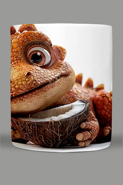Fizello Cute Dinosaurs - Cute Dinosaur Themed Mug