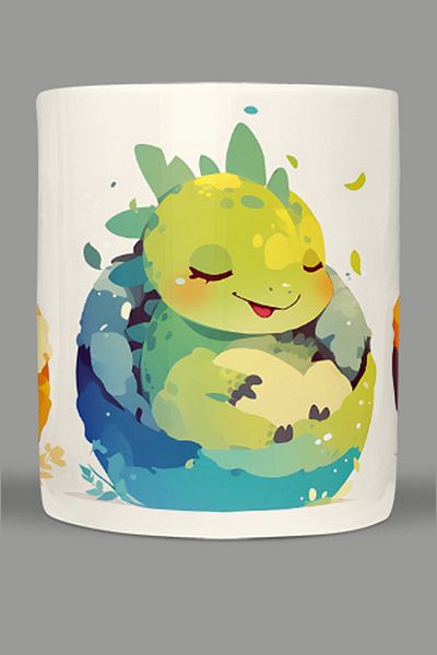 Fizello Cute Dinosaurs - Cute Dinosaur Themed Mug
