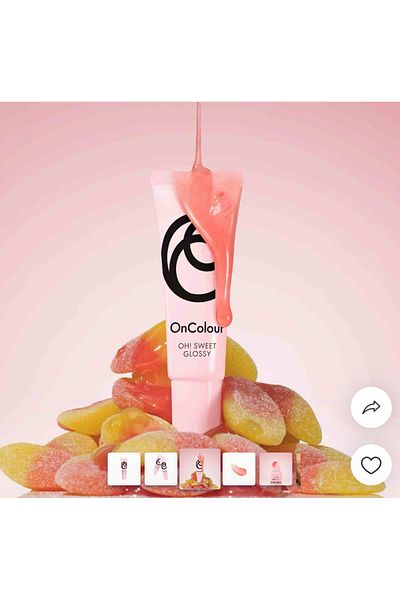 Oriflame OnColour أوه! ملمع شفاه لامع حلو
