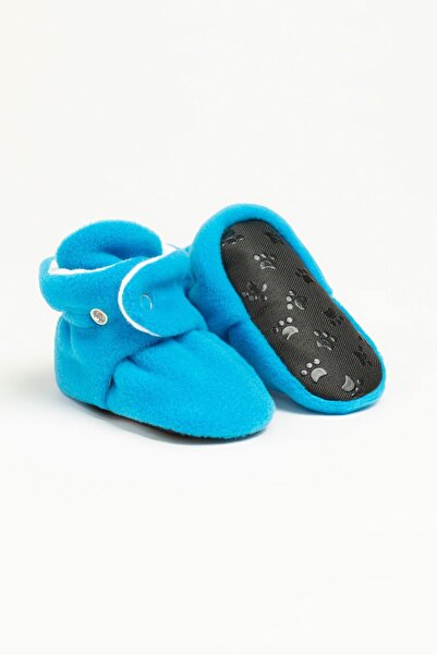 BabyZilla Kaydırmaz Taban, Terletmeyen Pamuk Astarlı, Ayarlanabilir Çıtçıtlı, Ev Patiği, Bebek Pandufu