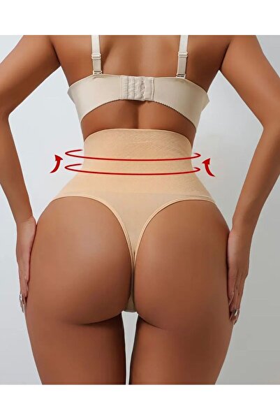F&W FİT WOMEN STRİNG KORSE Göbek ve Bel Sıkılaştırıcı Seamless String Korse 1052