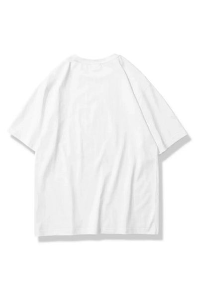 Gofeel Λευκό μπλουζάκι Unisex Stone με στάμπα Star Stroke