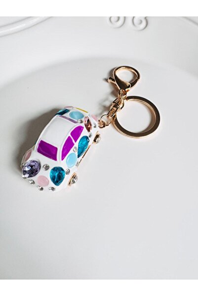 DEVİ fashion cu pietre aplicate Breloc pentru mașină - Accesoriu pentru geantă