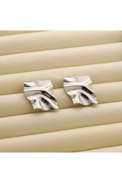 Fashionjewelery Stainless Steel Square Earrings