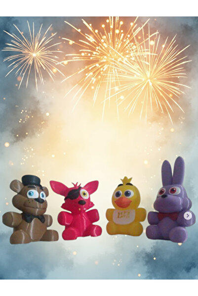 Giftbox3d Fnaf Five Nights At Freddy's Karakterleri 15cm