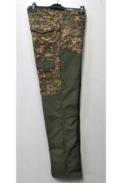 BeyzDenim Chubby Hunter and Dormitory Pants with Thermal Fleece and Camouflage Border - Waterproof