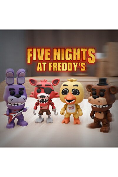 Giftbox3d Fnaf Five Nights At Freddy's Karakterleri 15cm