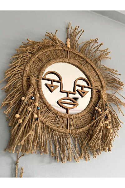 renkli mi renkli tasarım dünyası kadın nazar boncuklu jüt bahçe teras balkon ...