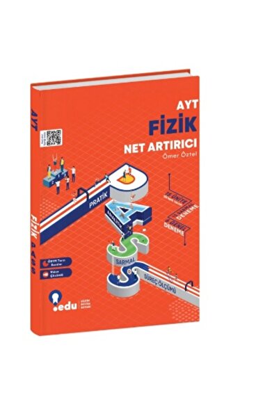 EDU YAYINLARI (EĞİTİM DESTEK UZMANI) Edu Yayınları Ayt Fizik  Net Artırıcı