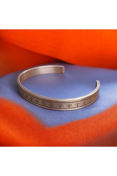 Bakır Center 100% Pure Copper Bracelet Unisex Bracelet Ottoman Copper Bracelet Adjustable Anti-Allergic Bracelet