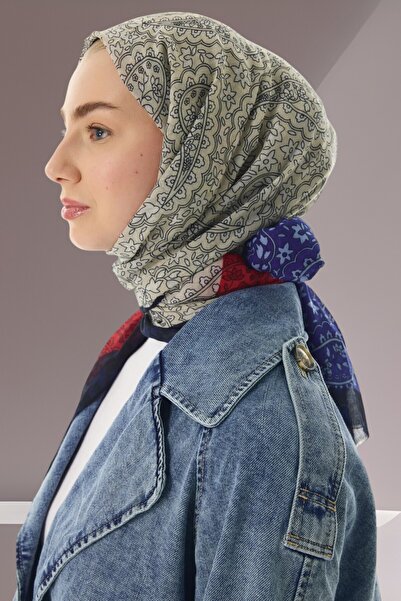 Starpink Aster Cotton Floral Print Shawl - Sta4Rpnk