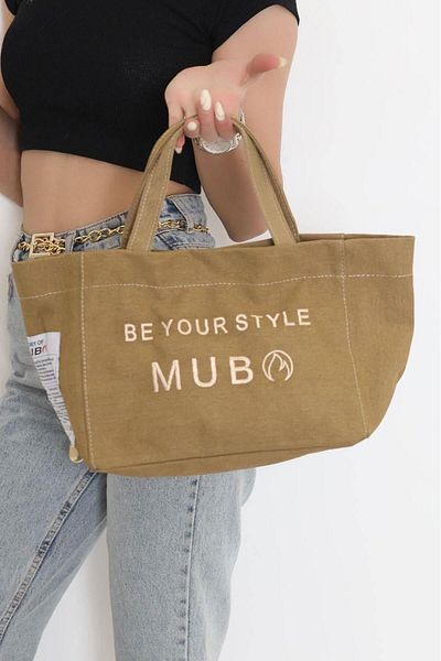 MUBO Original Canvas Bag - with Design