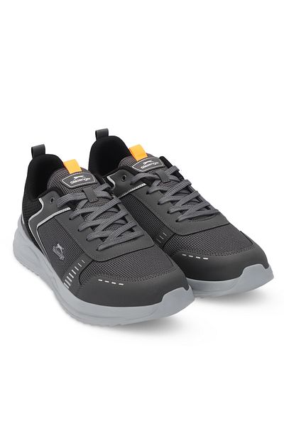 Slazenger Gummy I Large Size Men's Sneaker Shoes Dark Gray