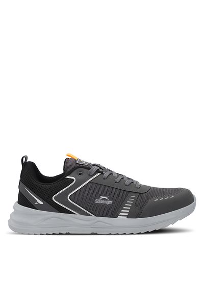 Slazenger Gummy I Large Size Men's Sneaker Shoes Dark Gray