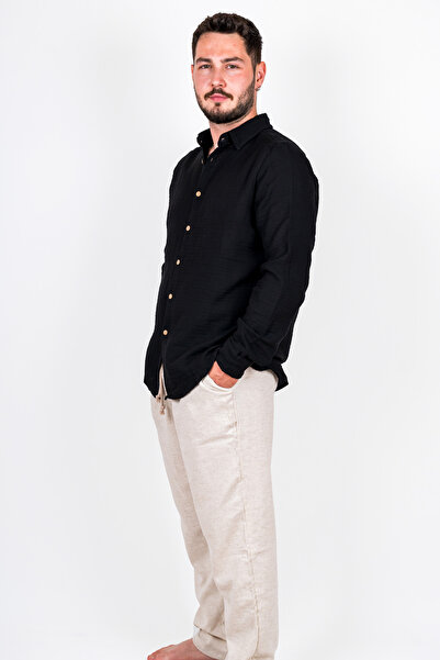 Botex Lightweight and Breathable 100% Cotton Muslin Shirt