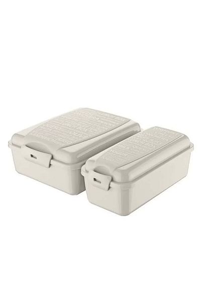 ÇERÇİCİ 3 Compartment Food Container with Cutlery - Diet Container