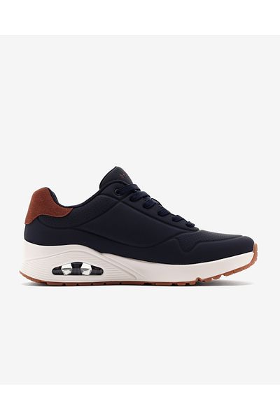 SKECHERS Uno – Suited On Air Herren-Sneaker in Marineblau 183004   Nvy