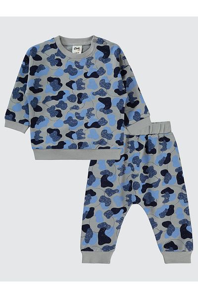 Civil Baby 6-18 Months Baby Boy Blue Suit Set