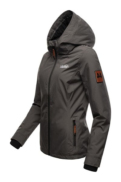 Marikoo Übergangsjacke Brombeere