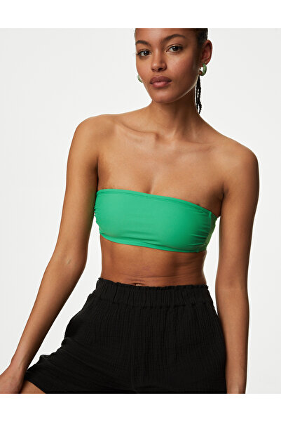 Marks & Spencer Regular Fit Bandeau Bikini Üstü