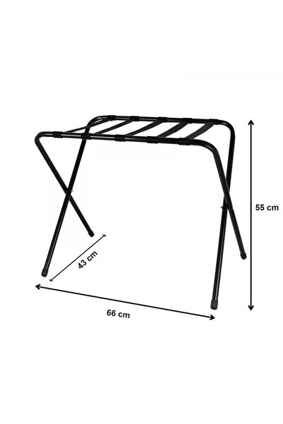 PRADO Metal Valizlik, Valiz Sehpası Bavulluk 10 Adet