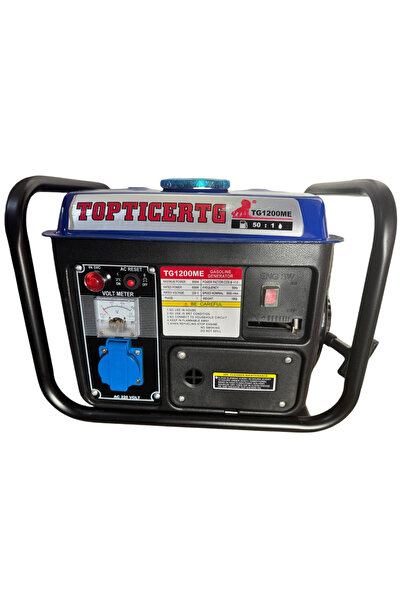 Home Topticer TG1200MED 1 kVA Benzinli Jeneratör – Portatif ve Güçlü