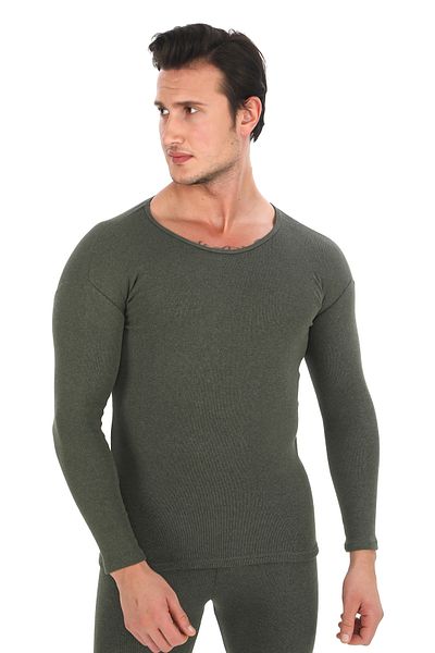 SAUNA SUIT Costum termic unisex din bumbac - Cămașă de corp caldă de iarnă și jambiere
