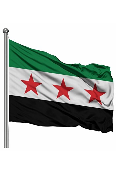 ARSLAN BAYRAK REKLAM PROMOSYON YENİ SURİYE BAYRAĞI 70X105 CM