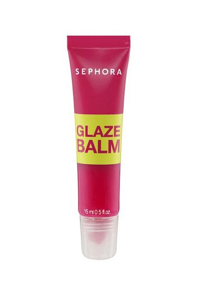 SEPHORA COLLECTION Glaze Balm - Color Lip Balm with Shiny Shine 03 Cherry Punch (15 ml)