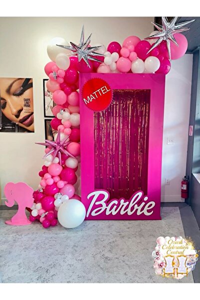 Lema Store Barbie balon konsept doğum günü pembe fuşya